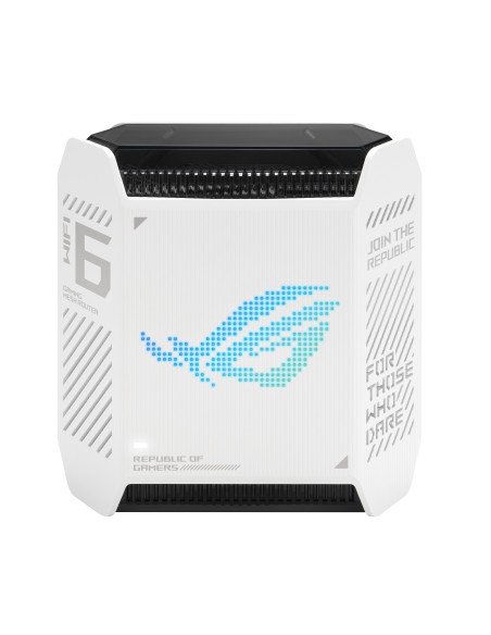ASUS ROG Rapture GT6 Banda tripla (2.4 GHz 5 GHz 5 GHz) Wi-Fi 6 (802.11ax) Bianco 4 Interno