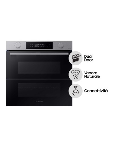 Samsung Forno Dual Cook Flex™ Serie 4 76L NV7B45403BS