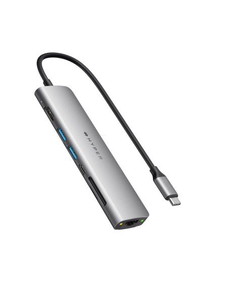 Targus HD22H replicatore di porte e docking station per notebook USB tipo-C Grigio