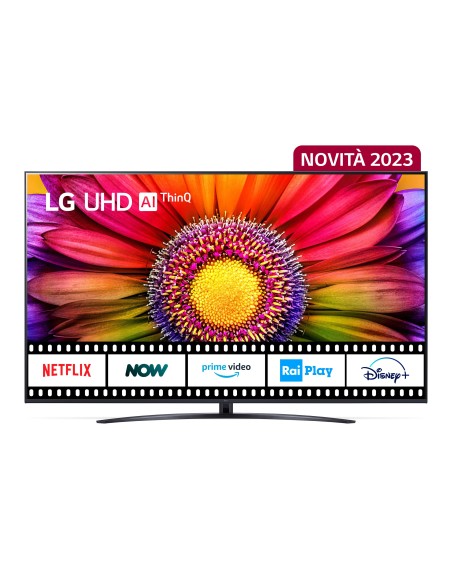 LG UHD 75'' Serie UR81 75UR81006LJ, TV 4K, 3 HDMI, SMART TV 2023