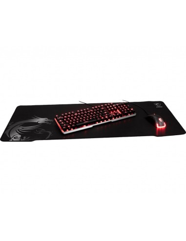 MSI Agility GD70 Tappetino per mouse per gioco da computer Nero