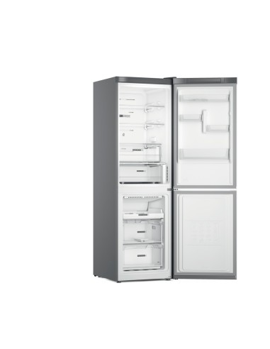 Whirlpool W7X 82O OX frigorifero con congelatore Libera installazione 335 L E Acciaio inossidabile