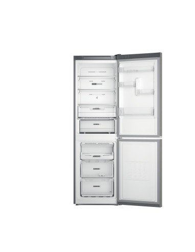 Whirlpool W7X 82O OX frigorifero con congelatore Libera installazione 335 L E Acciaio inossidabile