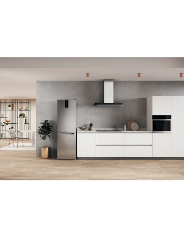 Whirlpool W7X 82O OX frigorifero con congelatore Libera installazione 335 L E Acciaio inossidabile