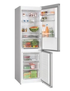 Bosch Serie 4 KGN367LDF frigorifero con congelatore Libera installazione 321 L D Acciaio inossidabile 2