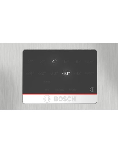 Bosch Serie 4 KGN367LDF frigorifero con congelatore Libera installazione 321 L D Acciaio inossidabile