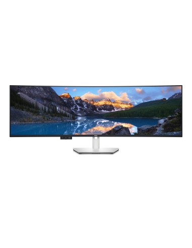 DELL UltraSharp U4924DW 124,5 cm (49") 5120 x 1440 Pixel 5K Ultra HD LCD Nero, Argento