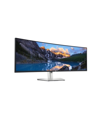 DELL UltraSharp U4924DW 124,5 cm (49") 5120 x 1440 Pixel 5K Ultra HD LCD Nero, Argento
