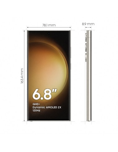 Samsung Galaxy S23 Ultra Display 6.8'' Dynamic AMOLED 2X, Fotocamera 200MP, RAM 8GB, 256GB, 5.000 mAh, Cream