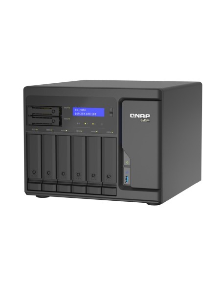 QNAP TS-h886 NAS Tower Collegamento ethernet LAN Nero D-1602