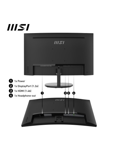 MSI Pro MP271CA 68,6 cm (27") 1920 x 1080 Pixel Full HD LED Nero