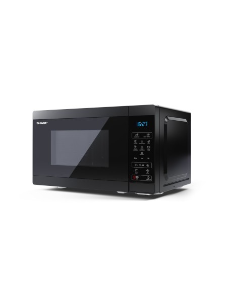 Sharp YC-MS02E-B forno a microonde Superficie piana Solo microonde 20 L 800 W Nero