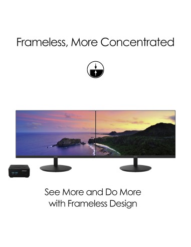 MSI Pro MP242 60,5 cm (23.8") 1920 x 1080 Pixel Full HD LCD Nero