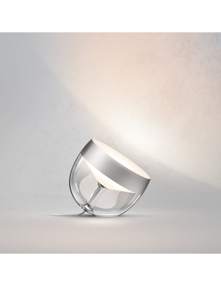 Philips Hue White and Color ambiance IRIS Lampada Smart da Tavolo Argento