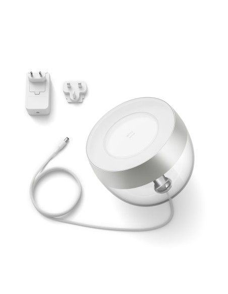 Philips Hue White and Color ambiance IRIS Lampada Smart da Tavolo Argento