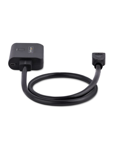 StarTech.com Splitter HDMI 4K a 2 Porte - Sdoppiatore Video HDMI 2.0 4K 60Hz con 1 Ingresso e 2 Uscite - Hub HDMI HDR HDCP 2.2