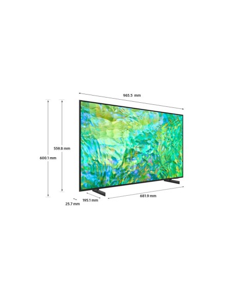 Samsung Series 8 Crystal UHD 4K 43" CU8070 TV 2023
