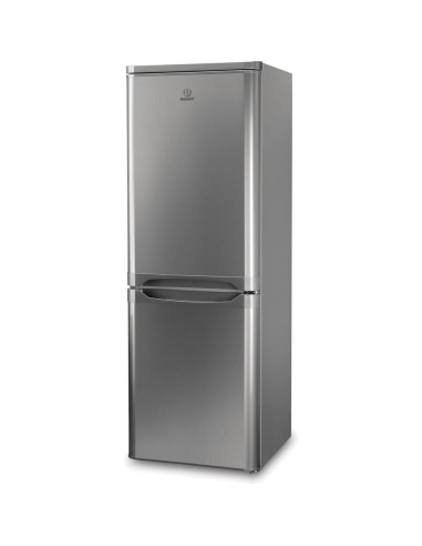 Indesit NCAA 55 NX frigorifero con congelatore Libera installazione 228 L F Acciaio inossidabile
