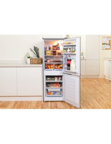 Indesit NCAA 55 NX frigorifero con congelatore Libera installazione 228 L F Acciaio inossidabile