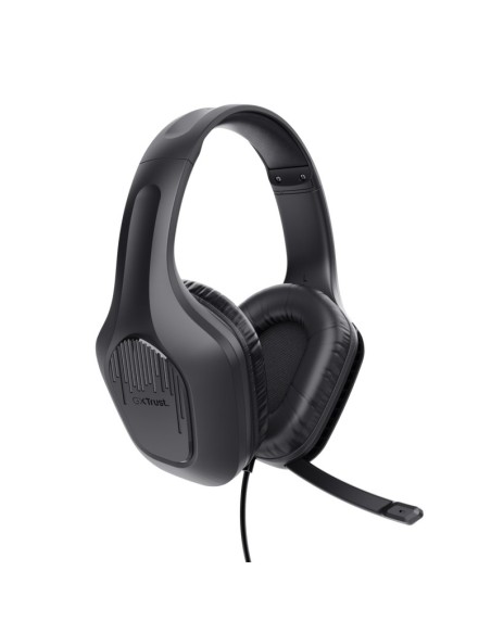 Trust GXT 415 Zirox Auricolare Cablato A Padiglione Giocare Nero
