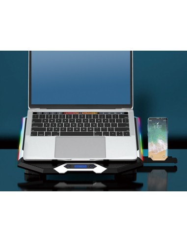 Conceptronic THYIA01B base di raffreddamento per notebook 43,2 cm (17") Grigio