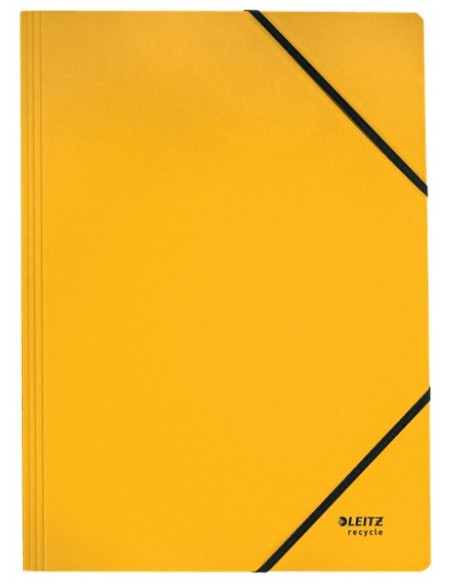 Leitz 39080015 cartella Cartoncino Giallo A4