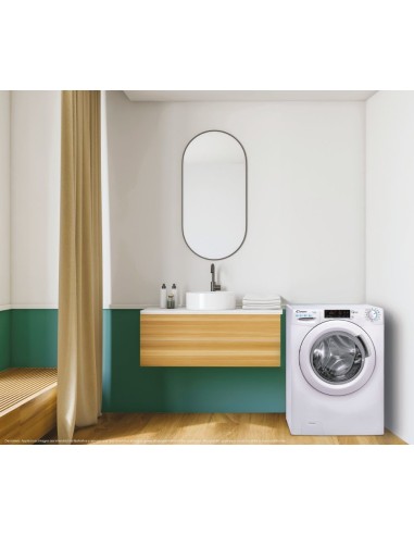 Candy Smart CS 12102DW4 1-S lavatrice Caricamento frontale 10 kg 1200 Giri min B Bianco