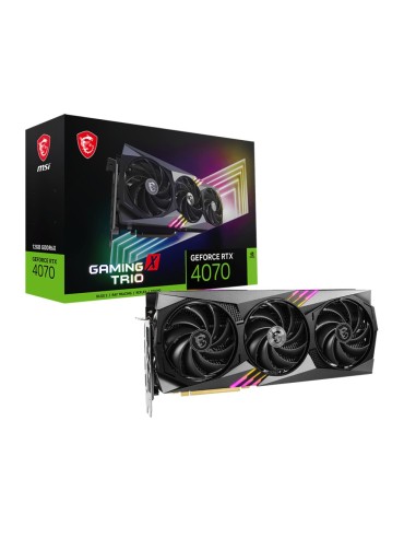 MSI GEFORCE RTX 4070 GAMING X TRIO 12G scheda video NVIDIA 12 GB GDDR6X