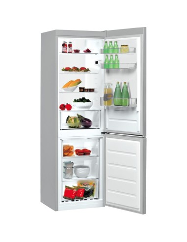 Indesit LI8 S1E S frigorifero con congelatore Libera installazione 339 L F Argento