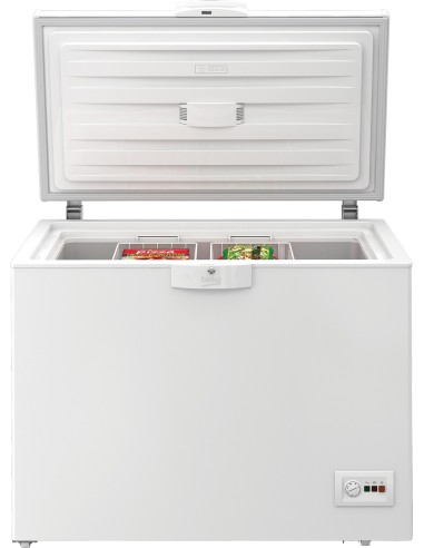 Beko HSA24540N congelatore Congelatore a pozzo Libera installazione 230 L E Bianco