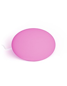 Philips Hue White and Color ambiance Flourish Lampada Smart da Tavolo Bianco in Vetro