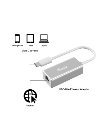Equip 133454 scheda di rete e adattatore Ethernet 1000 Mbit s
