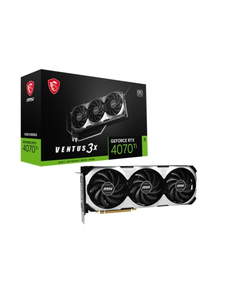 MSI GeForce RTX 4070 Ti VENTUS 3X 12G OC NVIDIA 12 GB GDDR6X