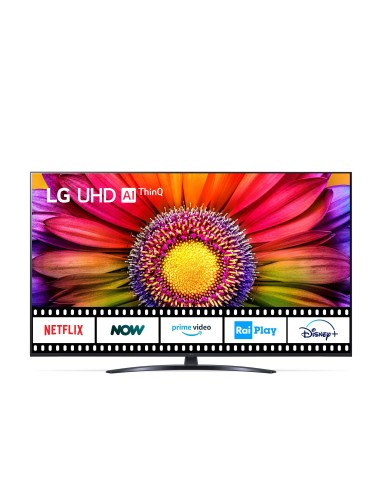 LG UHD 65'' Serie UR81 65UR81006LJ, TV 4K, 3 HDMI, SMART TV 2023