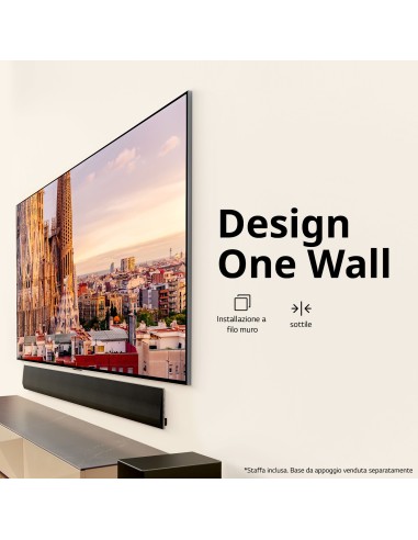 LG OLED evo 77'' Serie G3 OLED77G36LA, TV 4K, 4 HDMI, SMART TV 2023