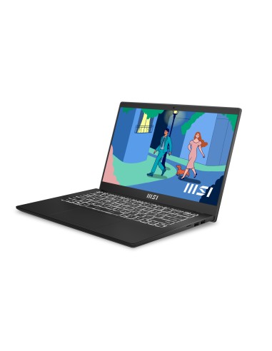 MSI Modern 14 C12M-210IT i3-1215U Computer portatile 35,6 cm (14") Full HD Intel® Core™ i3 8 GB DDR4-SDRAM 512 GB SSD Wi-Fi 6
