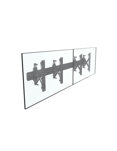 Multibrackets 4122 Supporto per display espositivi 165,1 cm (65") Nero