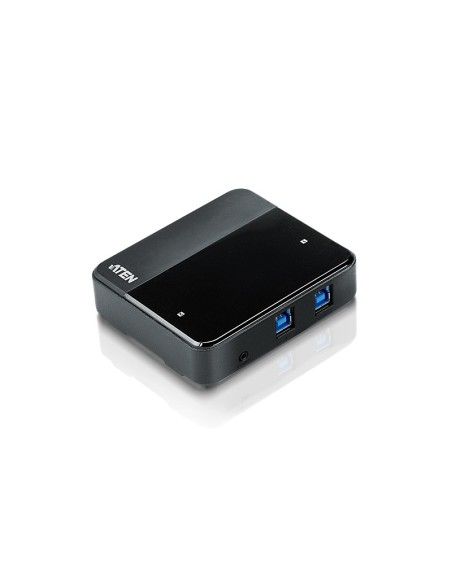 ATEN Switch di condivisione periferiche USB 3.2 Gen1 a 2 x 4 porte