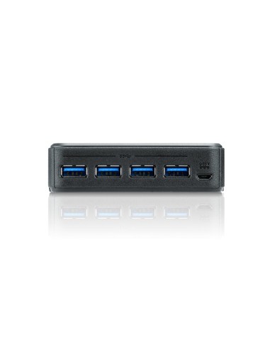 ATEN Switch di condivisione periferiche USB 3.2 Gen1 a 2 x 4 porte