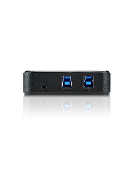 ATEN Switch di condivisione periferiche USB 3.2 Gen1 a 2 x 4 porte