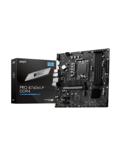 MSI PRO B760M-P DDR4 Intel B760 LGA 1700 micro ATX