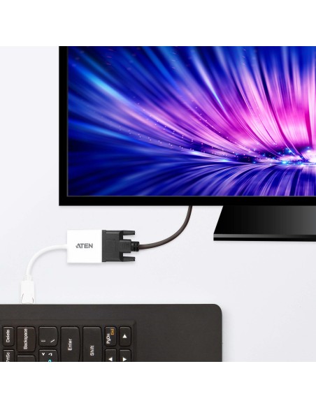 ATEN Adattatore da DisplayPort a DVI