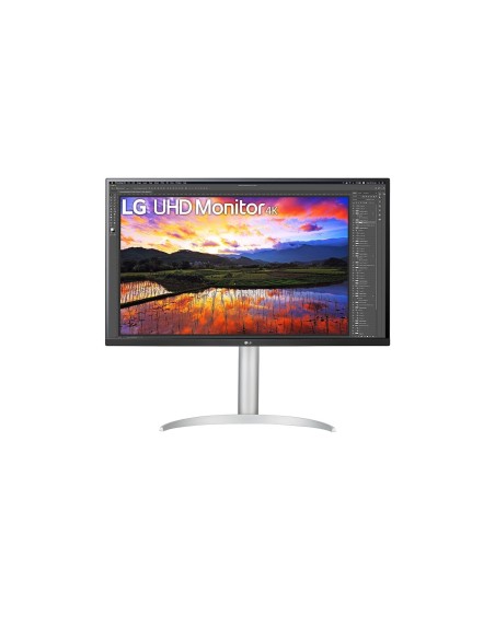 LG 32UP55NP-W Monitor PC 80 cm (31.5") 3840 x 2160 Pixel 4K Ultra HD Bianco