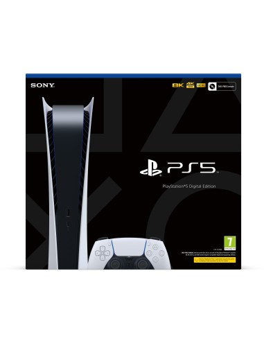 Sony PlayStation 5 Digital Edition C Chassis 825 GB Wi-Fi Nero, Bianco
