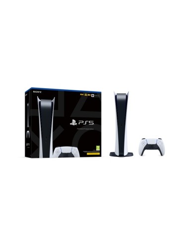 Sony PlayStation 5 Digital Edition C Chassis 825 GB Wi-Fi Nero, Bianco