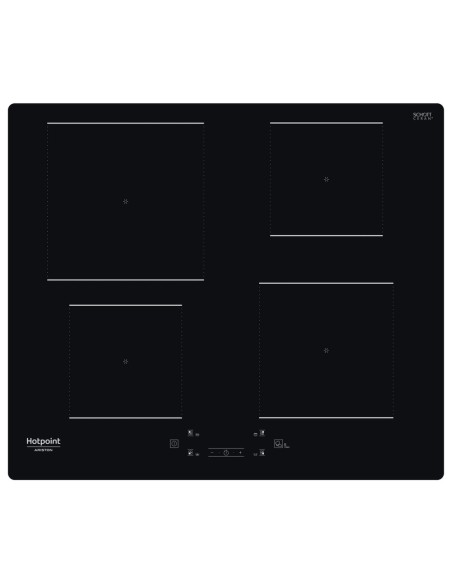 Hotpoint HQ 5660S NE Nero Da incasso 59 cm Piano cottura a induzione 4 Fornello(i)