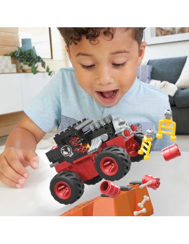 MEGA Hot Wheels Smash n Crash Bone Shaker Crush Course