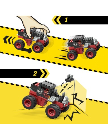 MEGA Hot Wheels Smash n Crash Bone Shaker Crush Course