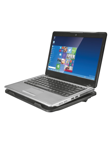 Trust 21962 base di raffreddamento per notebook 40,6 cm (16") Nero