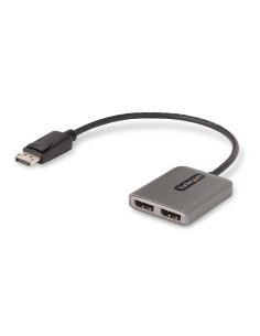 StarTech.com Hub MST DisplayPort a 2 Porte - Adattatore Multi-Monitor DP 1.4 a 2x DP 4K 60Hz - Sdoppiatore\Splitter Video